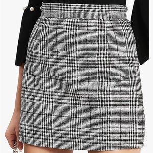 Plaid skirt